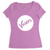 the vamps Women's Triblend Scoop T-shirt