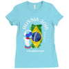 brazil national team youth 2018 fifa world cup Ladies Fitted T-Shirt