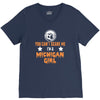 michigan girl V-Neck Tee