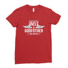 i have two titles uncle and godfather Ladies Fitted T-Shirt