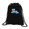 beware of cerberus Drawstring Bags