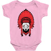 native america wolf Baby Onesie
