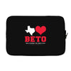 Texas Loves Beto Laptop sleeve