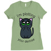plotting your demise Ladies Fitted T-Shirt