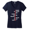 take a knee Women's V-Neck T-Shirt
