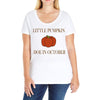 due in october Ladies Curvy T-Shirt