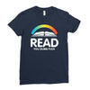 read you dumb fuck Ladies Fitted T-Shirt