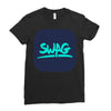 swag blu Ladies Fitted T-Shirt