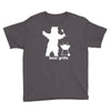 bear grills bbq funny Youth Tee