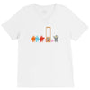 how they died V-Neck Tee