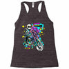 pop biker Racerback Tank