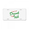 i get irish License Plate