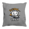 school...yaay! Throw Pillow
