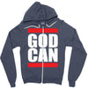 god can Zipper Hoodie