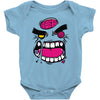 angry zombie Baby Bodysuit