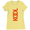 kool it fits cigarettes Ladies Fitted T-Shirt