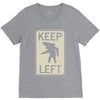 keep left shark V-Neck Tee