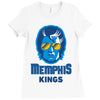 memphis kings Ladies Fitted T-Shirt