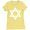 magen david Ladies Fitted T-Shirt