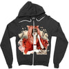 red Zipper Hoodie