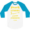 Ewing Sarcoma Awareness 3/4 Sleeve Shirt