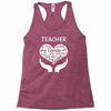 heart of a teacher. if you think my hands are full, you should see my Racerback Tank