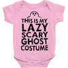 this is my lazy ghost costume 2 Baby Bodysuit