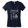 all shall perish bird flu Women's V-Neck T-Shirt