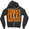 token's life matters Zipper Hoodie