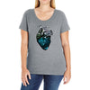nature heart Ladies Curvy T-Shirt