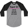 August Girl 3/4 Sleeve Shirt