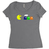 funny zombie Women's Triblend Scoop T-shirt