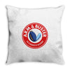 arm and buster Throw Pillow