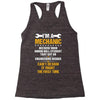 I Am A Mechanic Racerback Tank