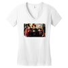 just a bunch of hocus pocus sanderson sisters Women's V-Neck T-Shirt
