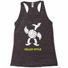 volleyball style sport funny gift present outdoor Racerback Tank