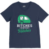 Bitches With Hitches V-Neck Tee