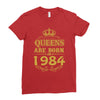 queens are born in 1984 Ladies Fitted T-Shirt