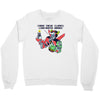 lion mouth hands Crewneck Sweatshirt