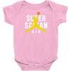 Super Saiyan Air Baby Bodysuit