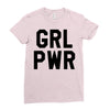 girl power Ladies Fitted T-Shirt