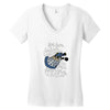 hard dalek, cold dalek Women's V-Neck T-Shirt