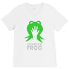 the green frog V-Neck Tee
