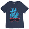 time to go tropical awesome paradise V-Neck Tee
