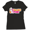 damn fine Ladies Fitted T-Shirt