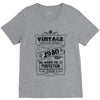 Vintage Aged To Perfection 1980 V-Neck Tee