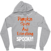 pumpkin spice and everything spooky Zipper Hoodie