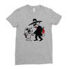 cat vs mouse Ladies Fitted T-Shirt