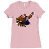just a viking and his horse Ladies Fitted T-Shirt