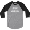 I Found a Unicorn 3/4 Sleeve Shirt